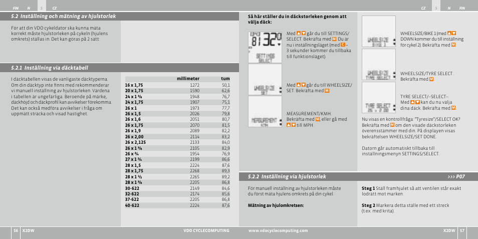 VDO WL X2 DW User Manual | Page 147 / 336