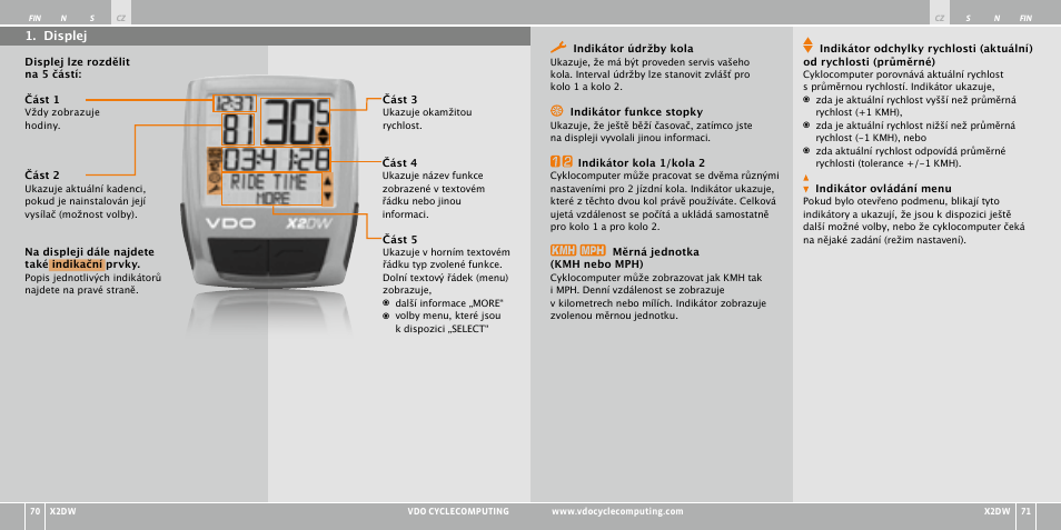 VDO WL X2 DW User Manual | Page 154 / 336