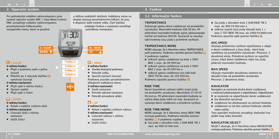 VDO WL X2 DW User Manual | Page 155 / 336
