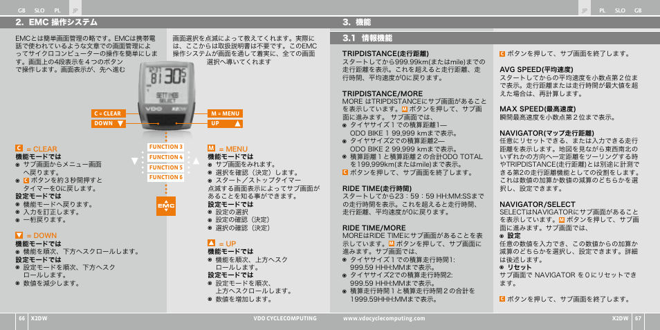 VDO WL X2 DW User Manual | Page 199 / 336