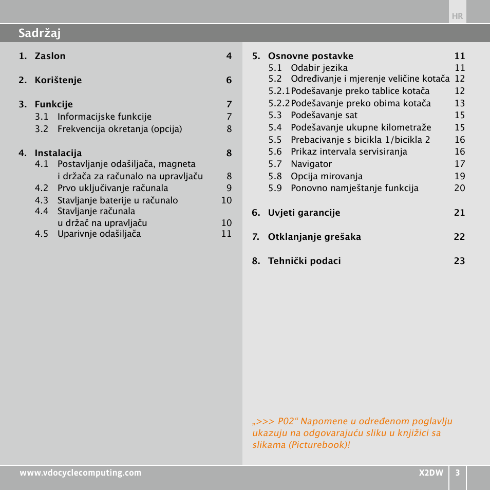 VDO WL X2 DW User Manual | Page 237 / 336