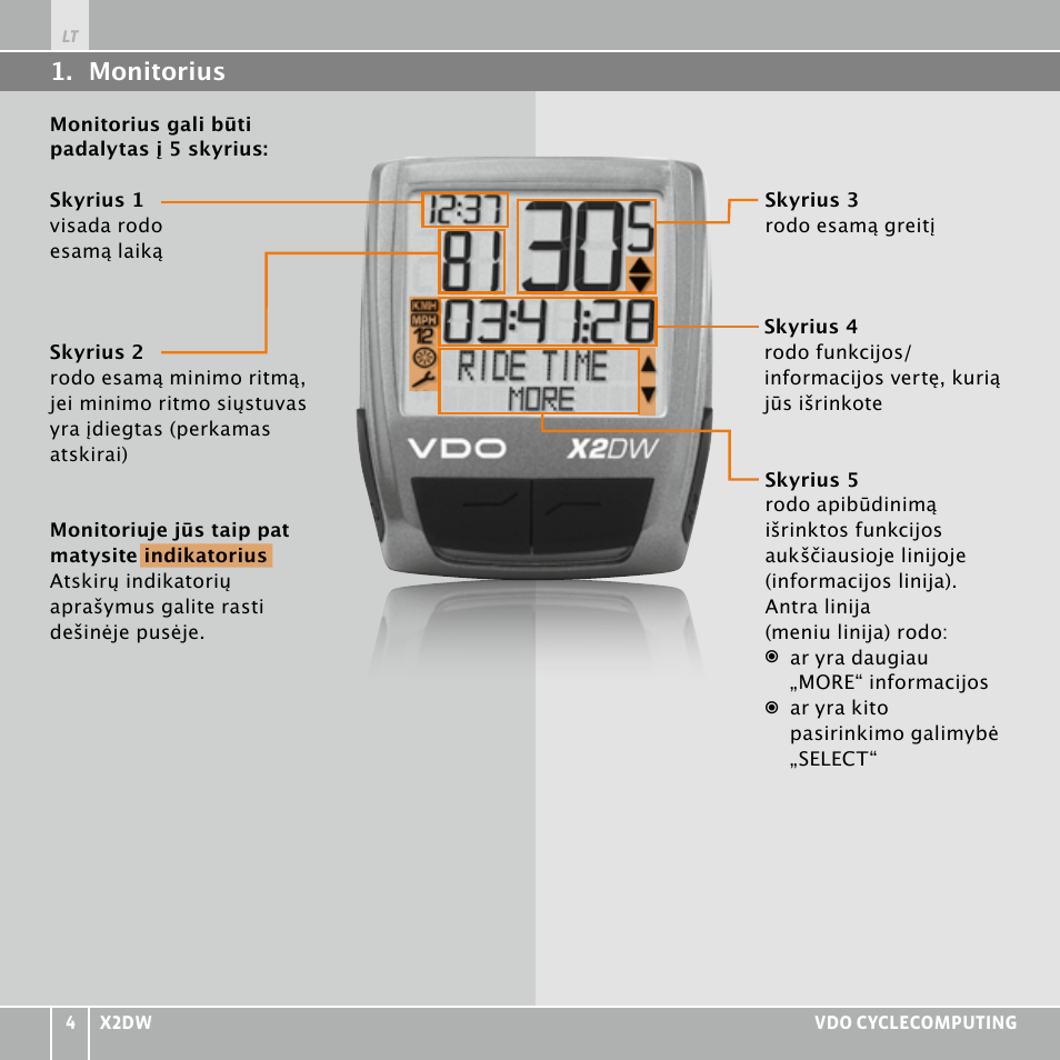 VDO WL X2 DW User Manual | Page 264 / 336