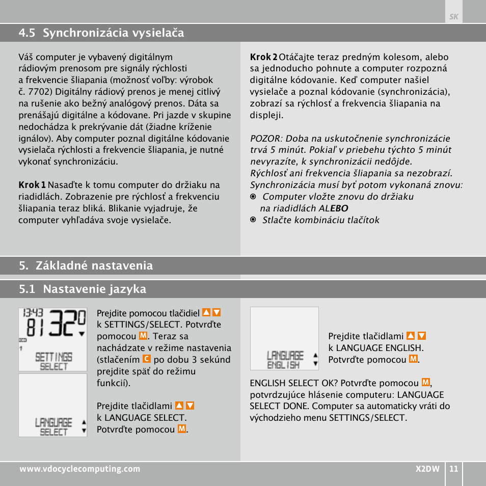 VDO WL X2 DW User Manual | Page 323 / 336