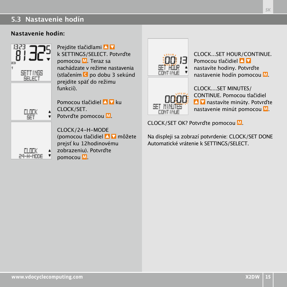 VDO WL X2 DW User Manual | Page 327 / 336