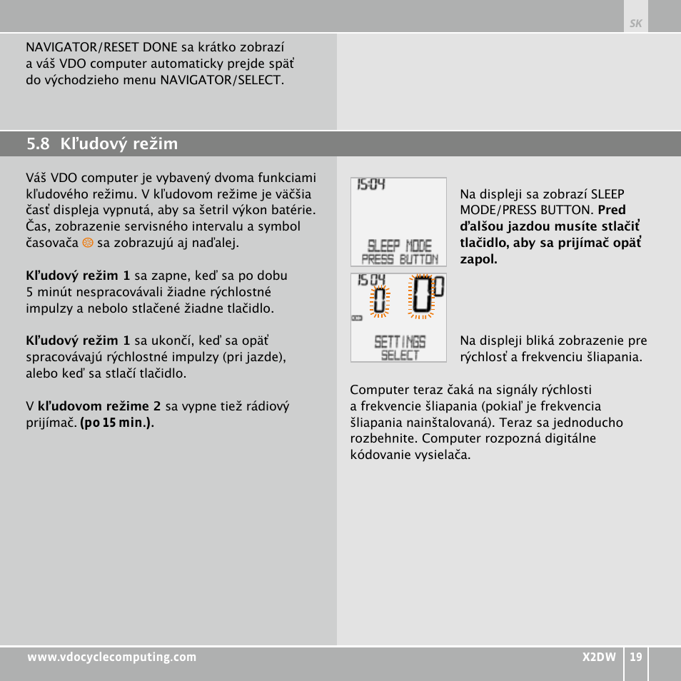 VDO WL X2 DW User Manual | Page 331 / 336