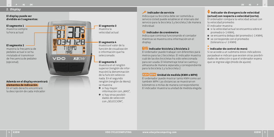 VDO WL X2 DW User Manual | Page 50 / 336