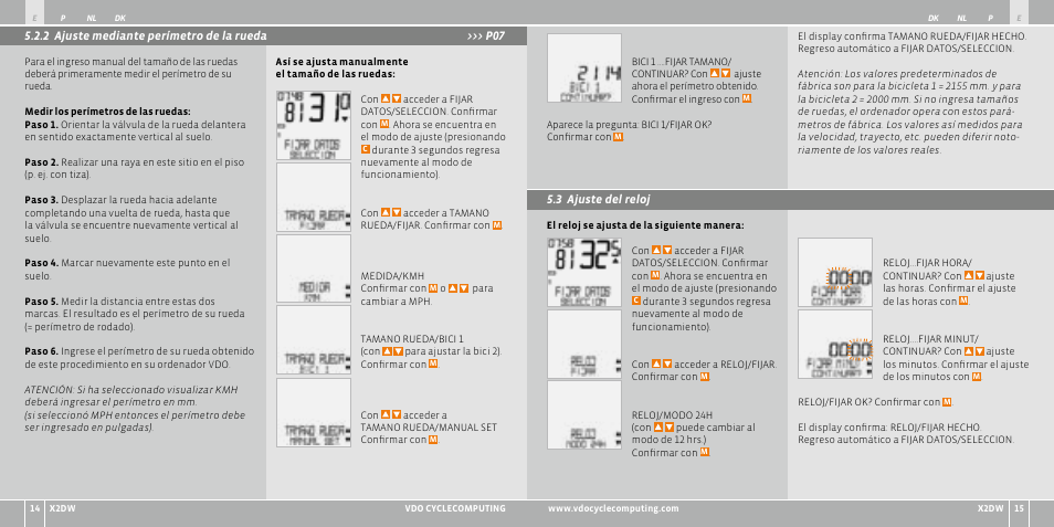 VDO WL X2 DW User Manual | Page 55 / 336