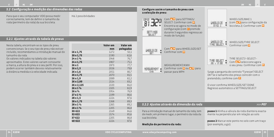 VDO WL X2 DW User Manual | Page 65 / 336