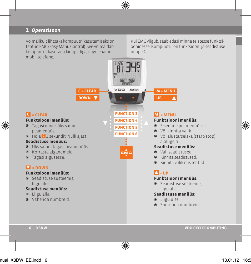 VDO WL X3 DW User Manual | Page 124 / 364