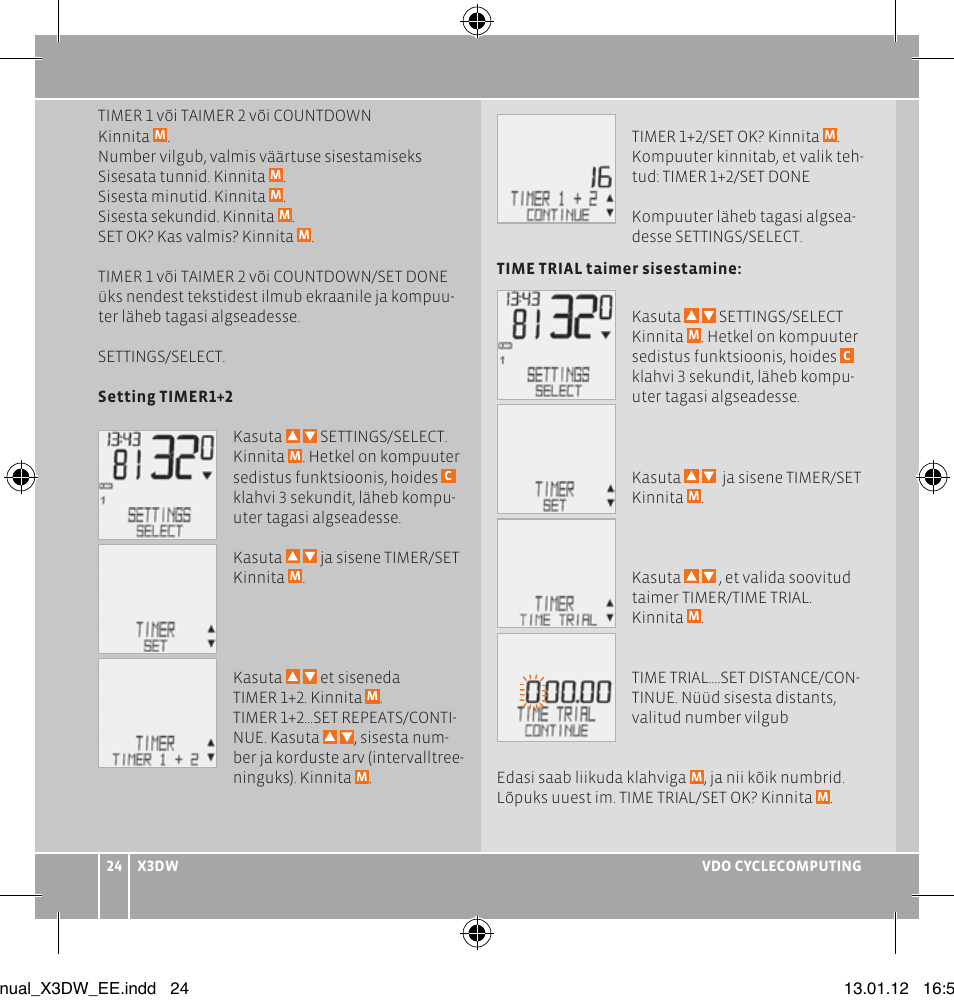 VDO WL X3 DW User Manual | Page 142 / 364