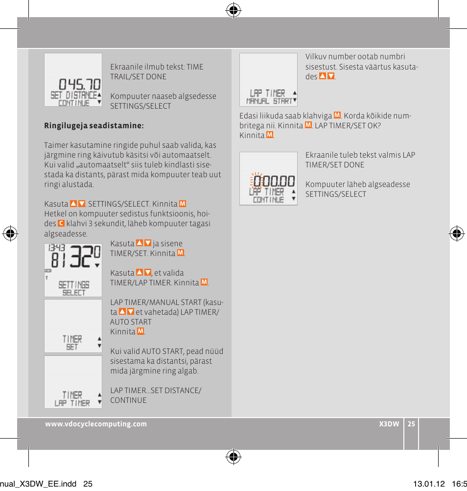 VDO WL X3 DW User Manual | Page 143 / 364