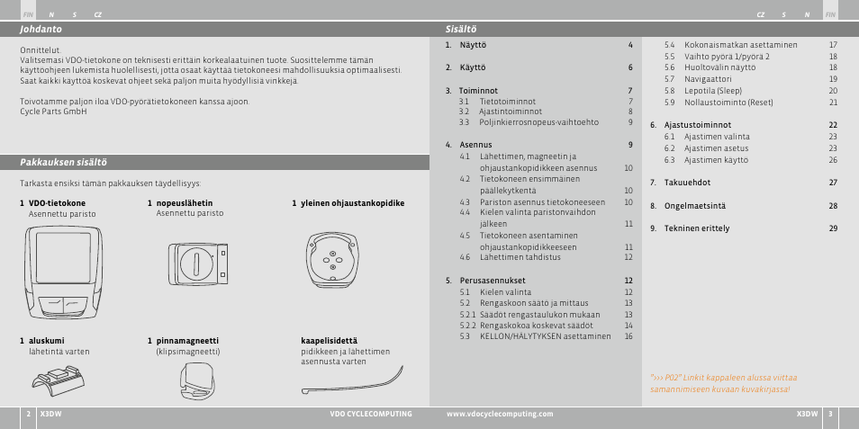 VDO WL X3 DW User Manual | Page 152 / 364