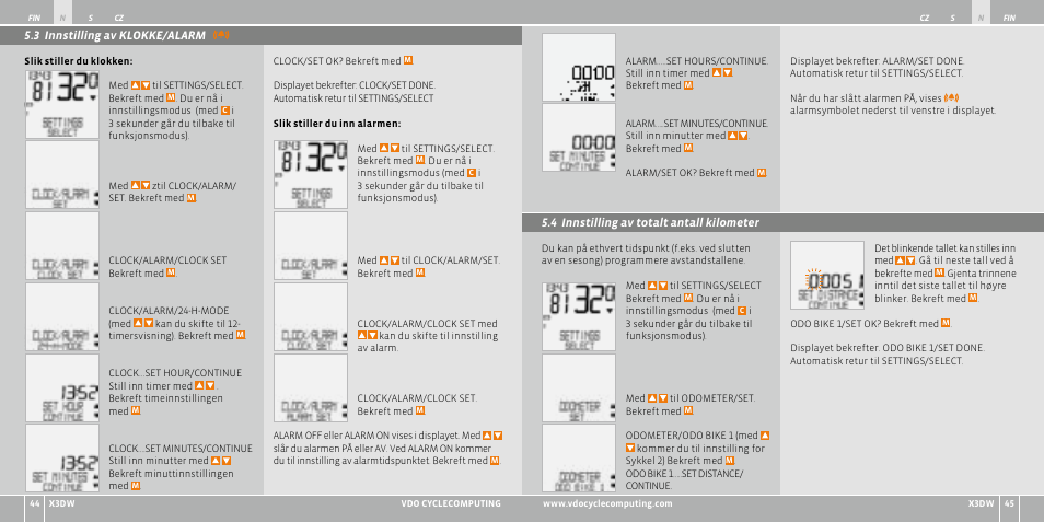 VDO WL X3 DW User Manual | Page 173 / 364