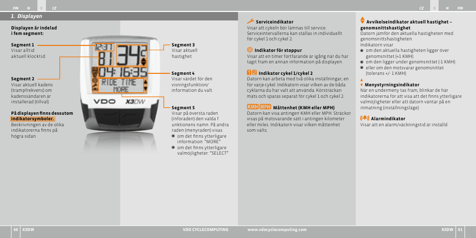 VDO WL X3 DW User Manual | Page 181 / 364