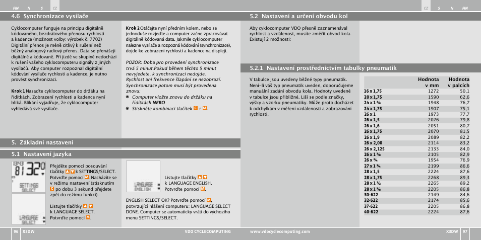 VDO WL X3 DW User Manual | Page 199 / 364