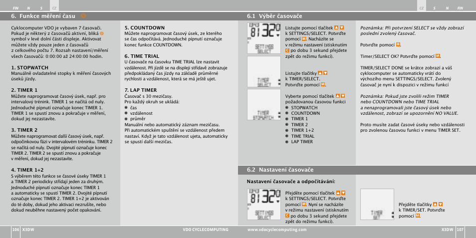 VDO WL X3 DW User Manual | Page 204 / 364