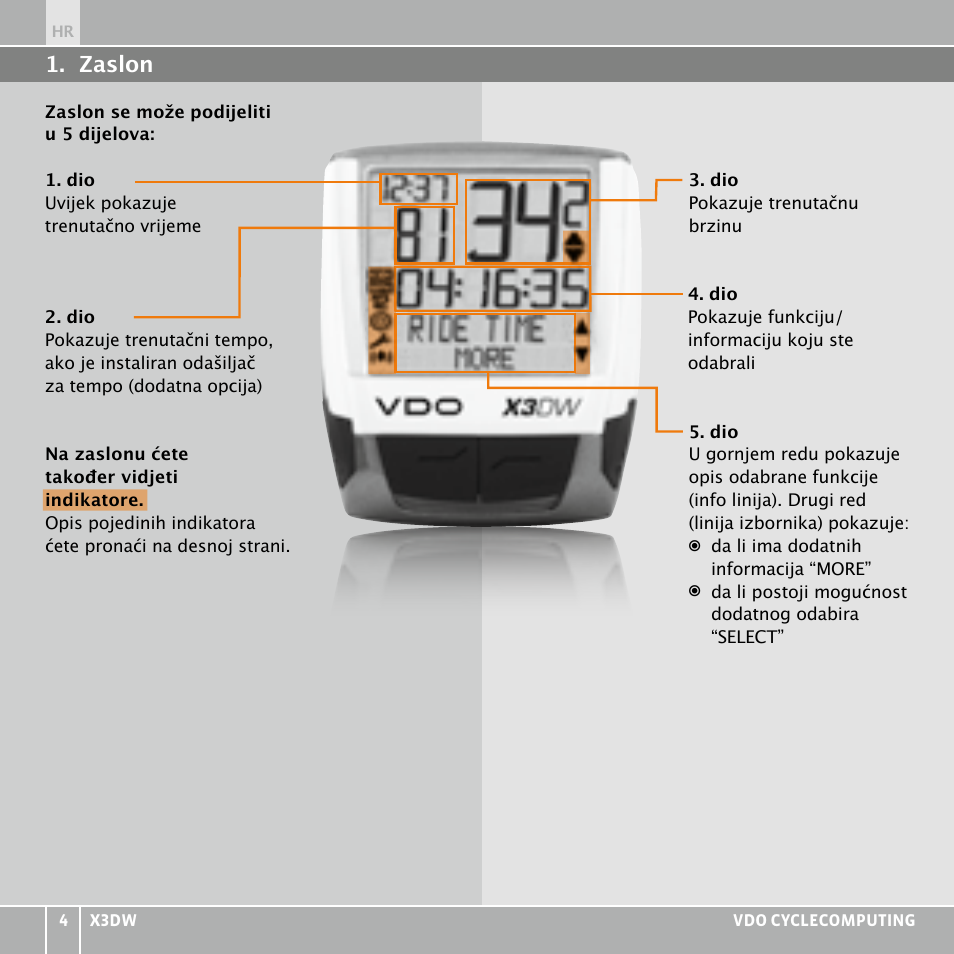 VDO WL X3 DW User Manual | Page 272 / 364