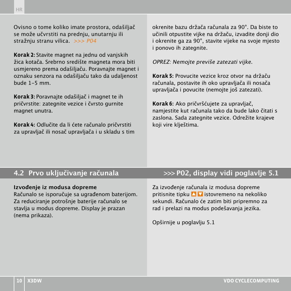 VDO WL X3 DW User Manual | Page 278 / 364