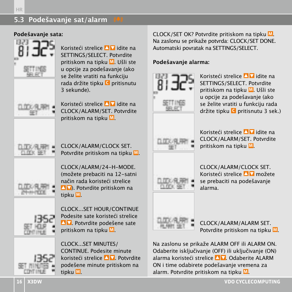 VDO WL X3 DW User Manual | Page 284 / 364