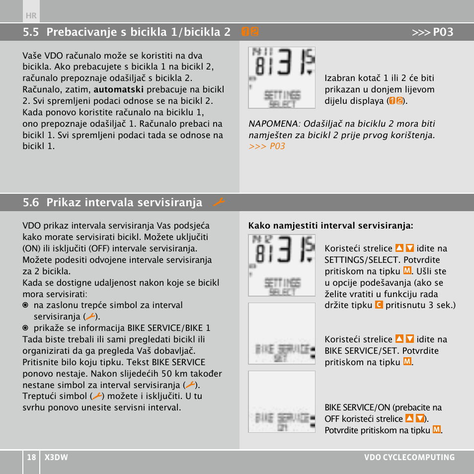 VDO WL X3 DW User Manual | Page 286 / 364