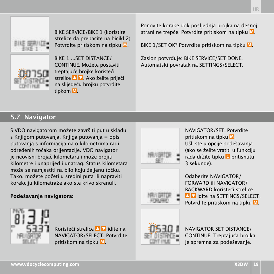 VDO WL X3 DW User Manual | Page 287 / 364