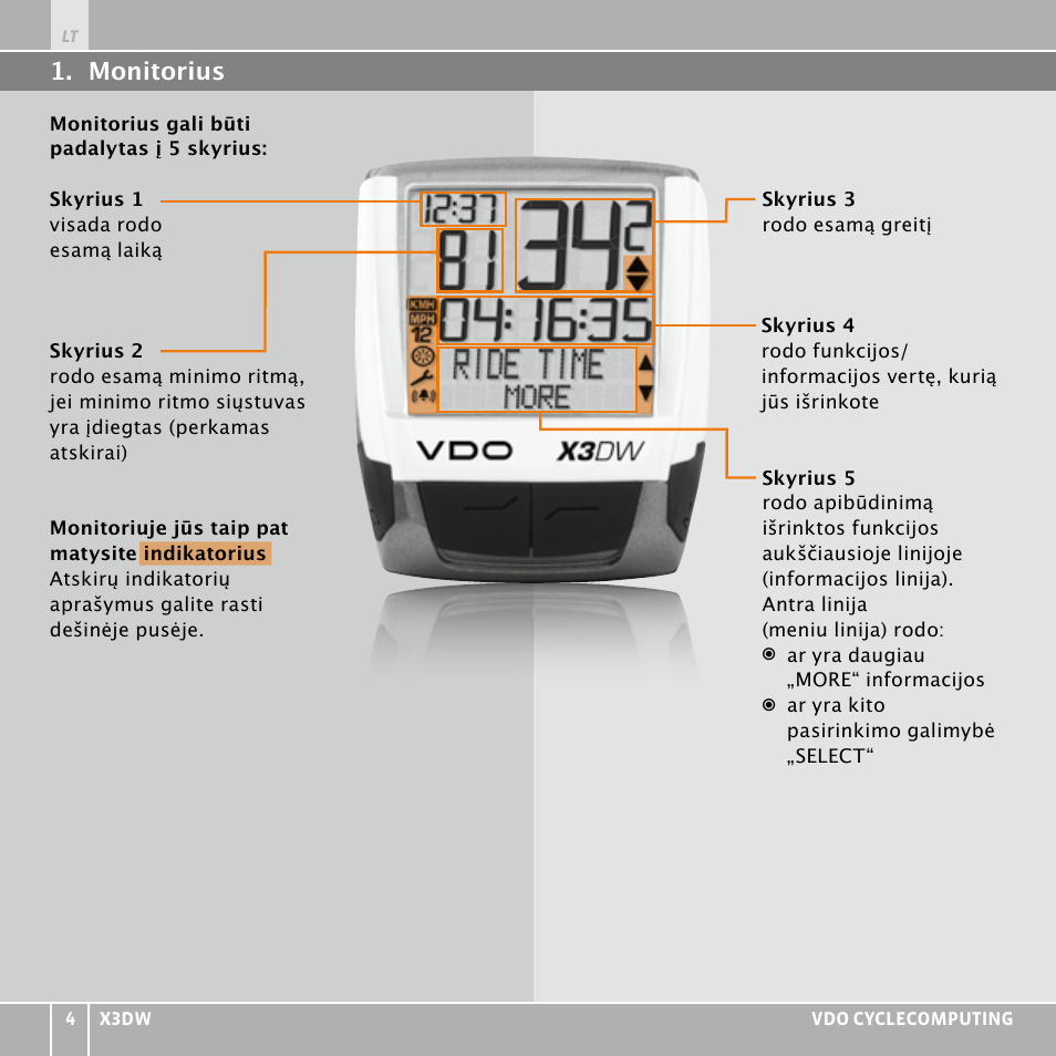 VDO WL X3 DW User Manual | Page 304 / 364