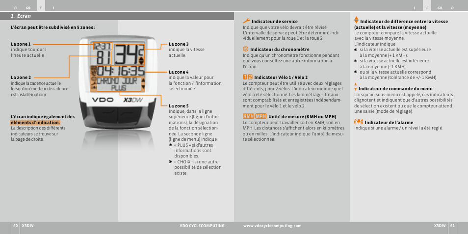 VDO WL X3 DW User Manual | Page 31 / 364