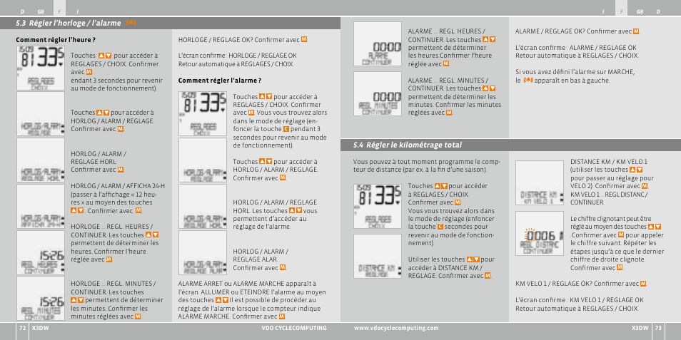 VDO WL X3 DW User Manual | Page 37 / 364