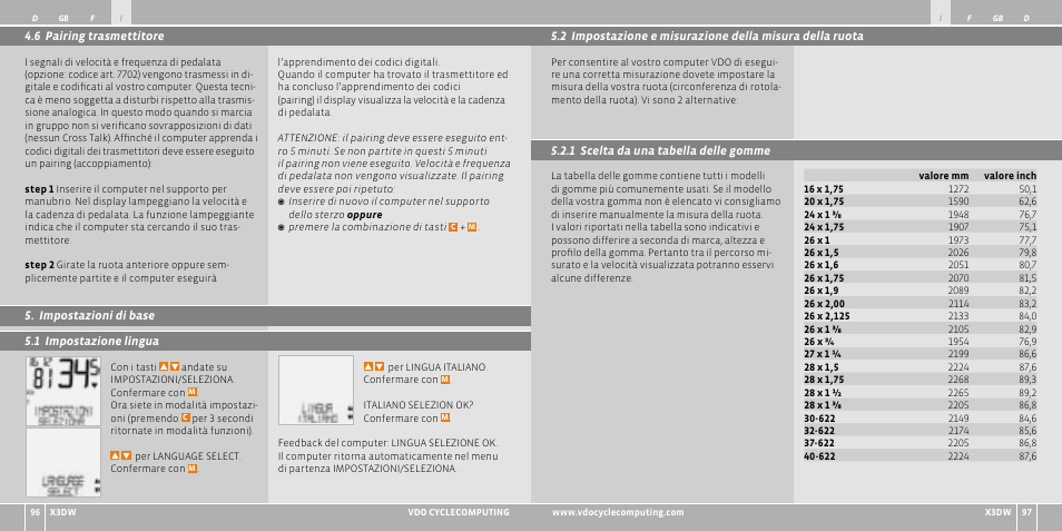 VDO WL X3 DW User Manual | Page 49 / 364