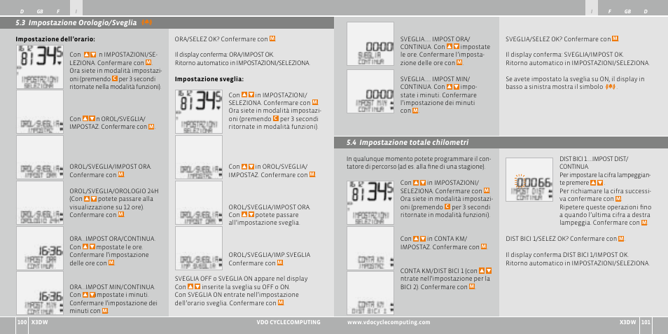 VDO WL X3 DW User Manual | Page 51 / 364