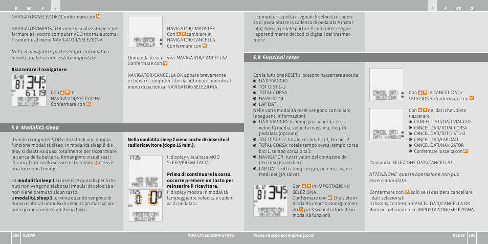 VDO WL X3 DW User Manual | Page 53 / 364