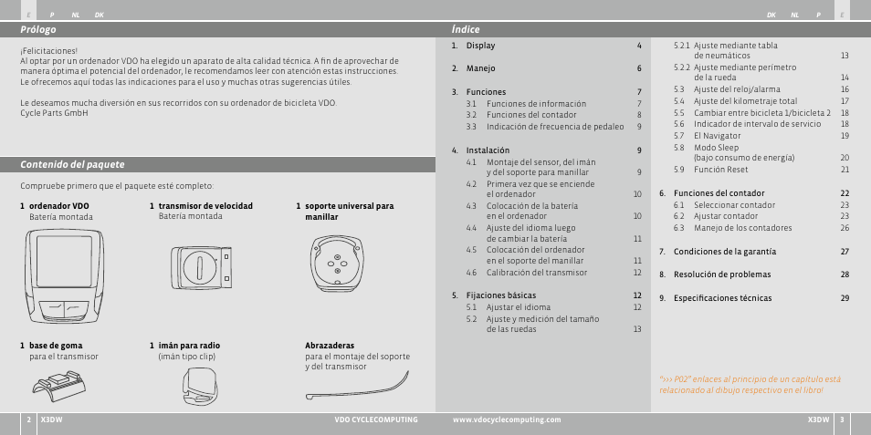 VDO WL X3 DW User Manual | Page 61 / 364