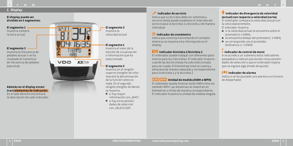 VDO WL X3 DW User Manual | Page 62 / 364