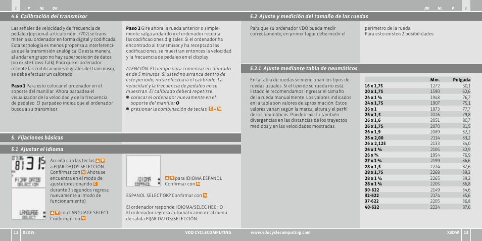 VDO WL X3 DW User Manual | Page 66 / 364