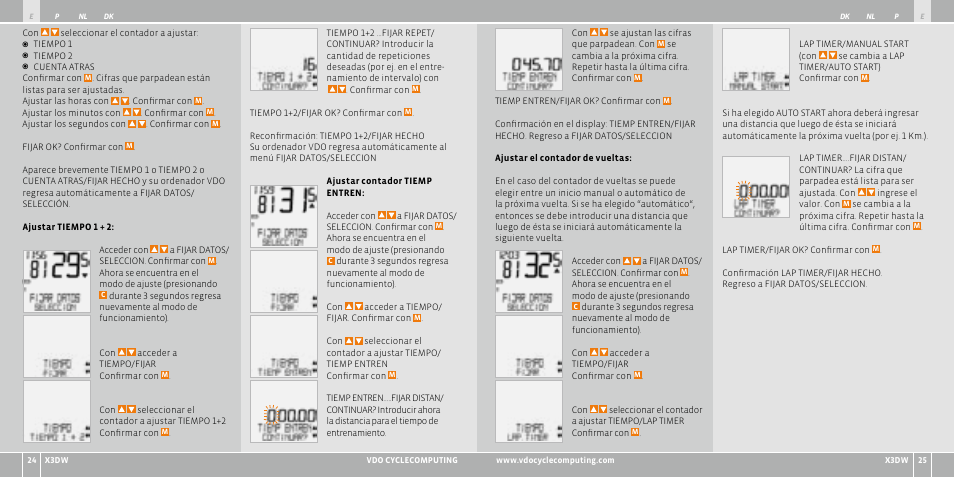 VDO WL X3 DW User Manual | Page 72 / 364