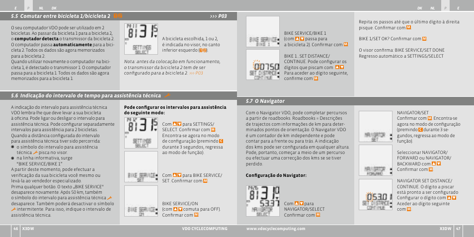 VDO WL X3 DW User Manual | Page 83 / 364