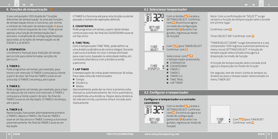 VDO WL X3 DW User Manual | Page 85 / 364