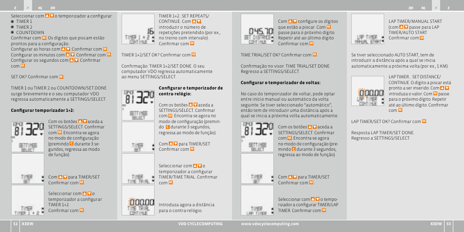 VDO WL X3 DW User Manual | Page 86 / 364