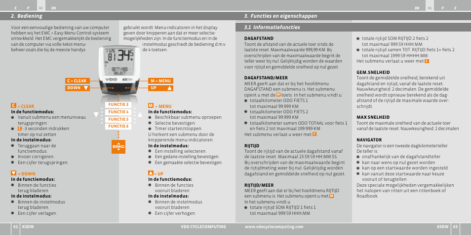 VDO WL X3 DW User Manual | Page 91 / 364