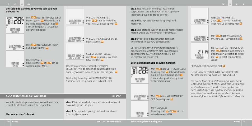 VDO WL X3 DW User Manual | Page 95 / 364