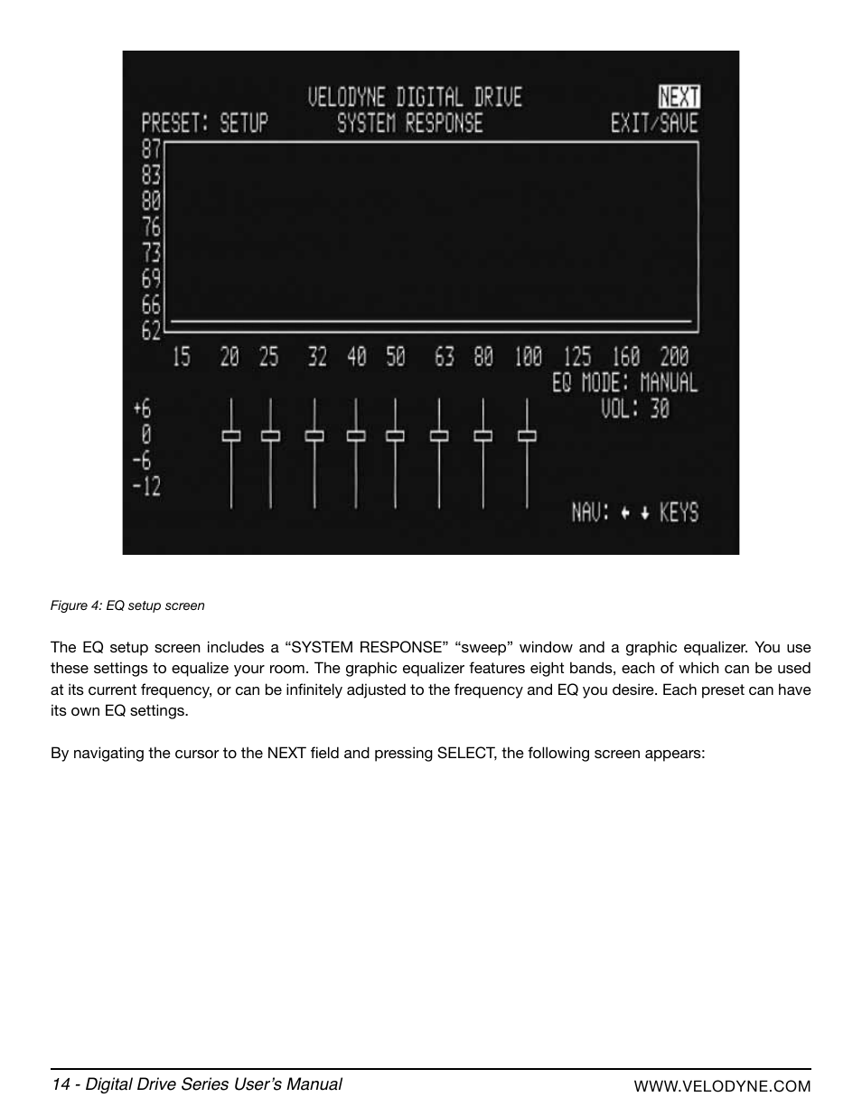 Velodyne Digital Drive Series User Manual | Page 20 / 54