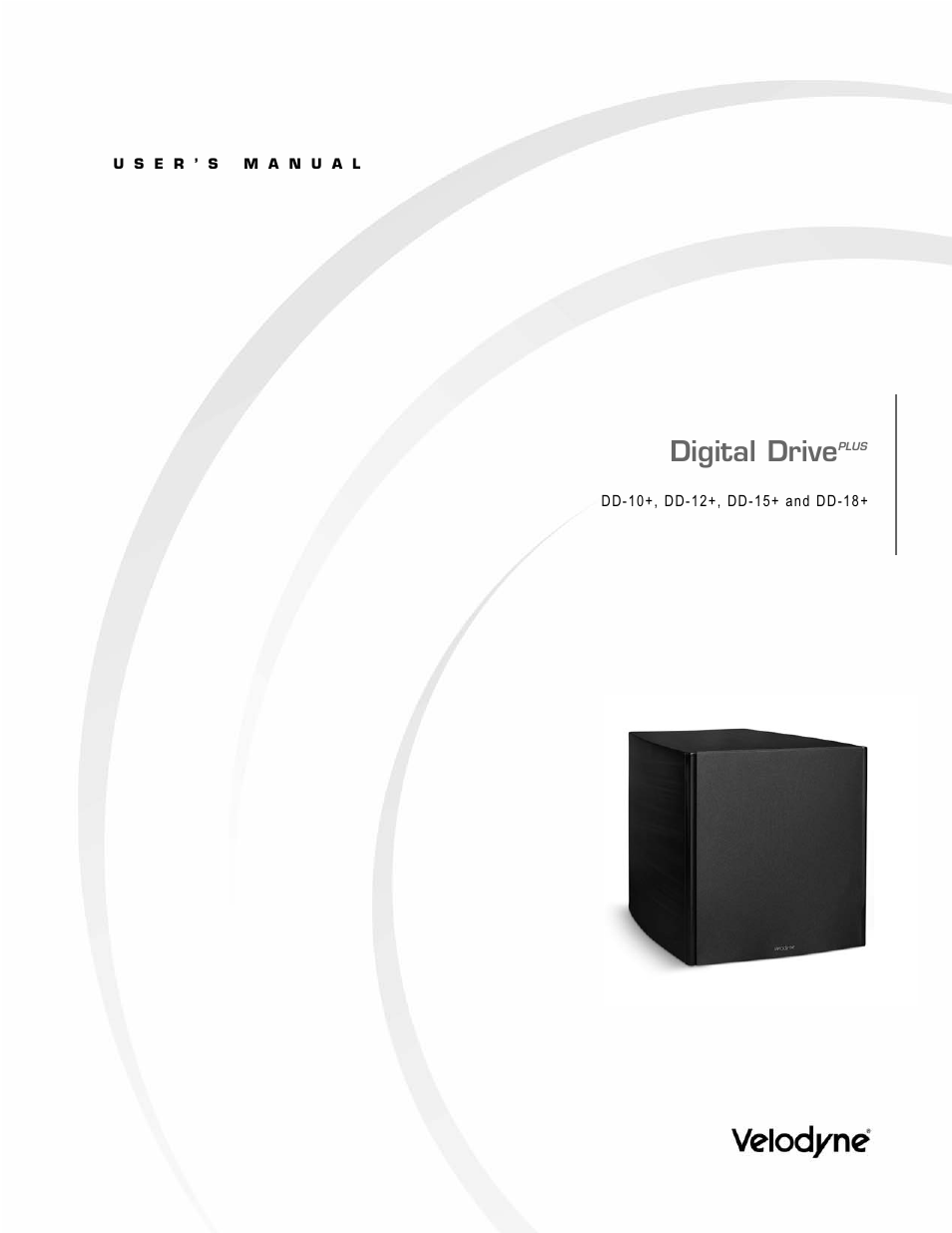 Velodyne Digital DrivePLUSSeries User Manual | 42 pages