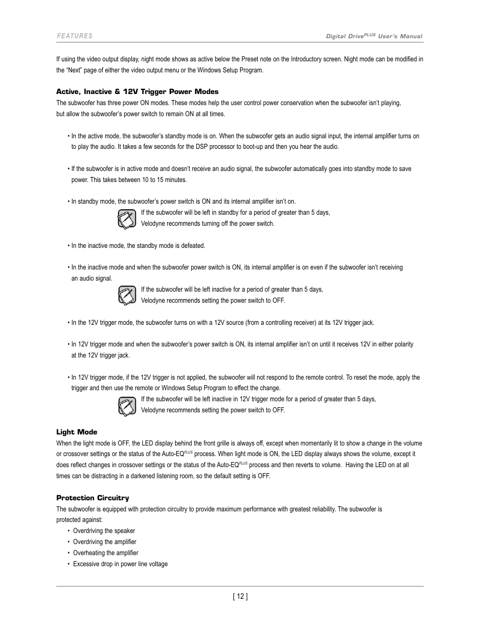 Velodyne Digital DrivePLUSSeries User Manual | Page 15 / 42
