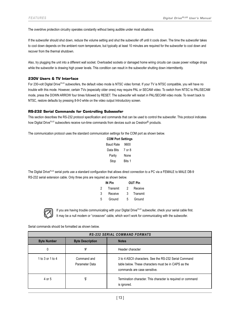 Velodyne Digital DrivePLUSSeries User Manual | Page 16 / 42