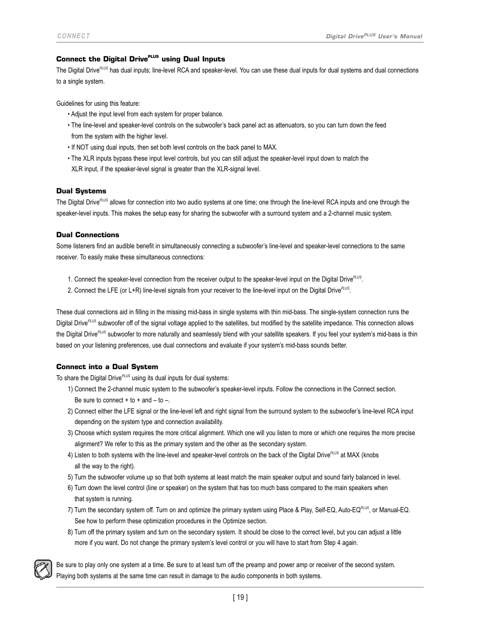 Velodyne Digital DrivePLUSSeries User Manual | Page 22 / 42