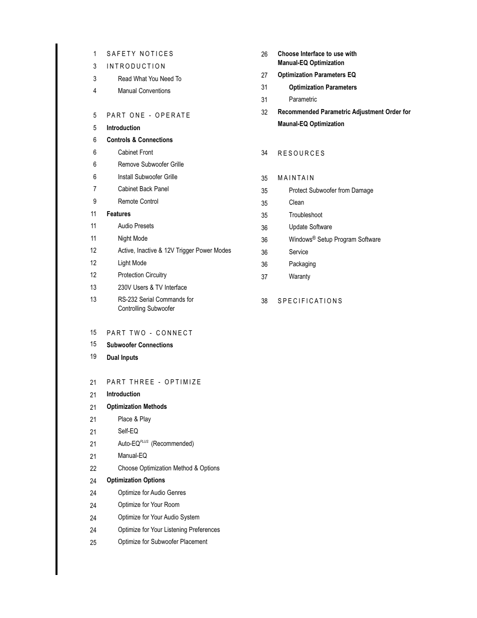Velodyne Digital DrivePLUSSeries User Manual | Page 3 / 42