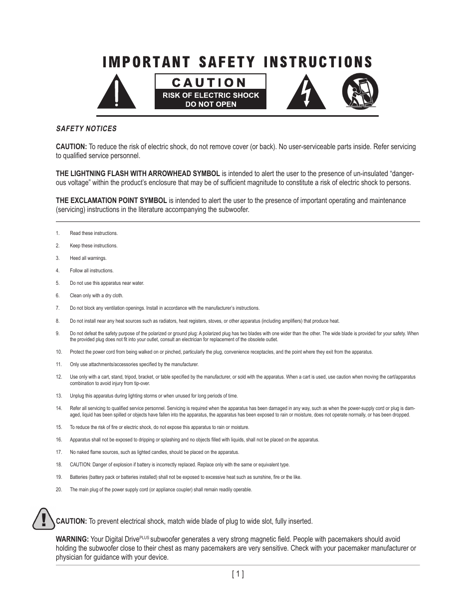 Velodyne Digital DrivePLUSSeries User Manual | Page 4 / 42