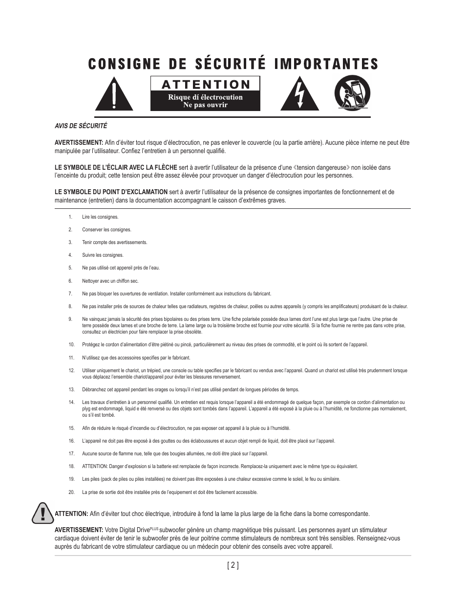 Velodyne Digital DrivePLUSSeries User Manual | Page 5 / 42