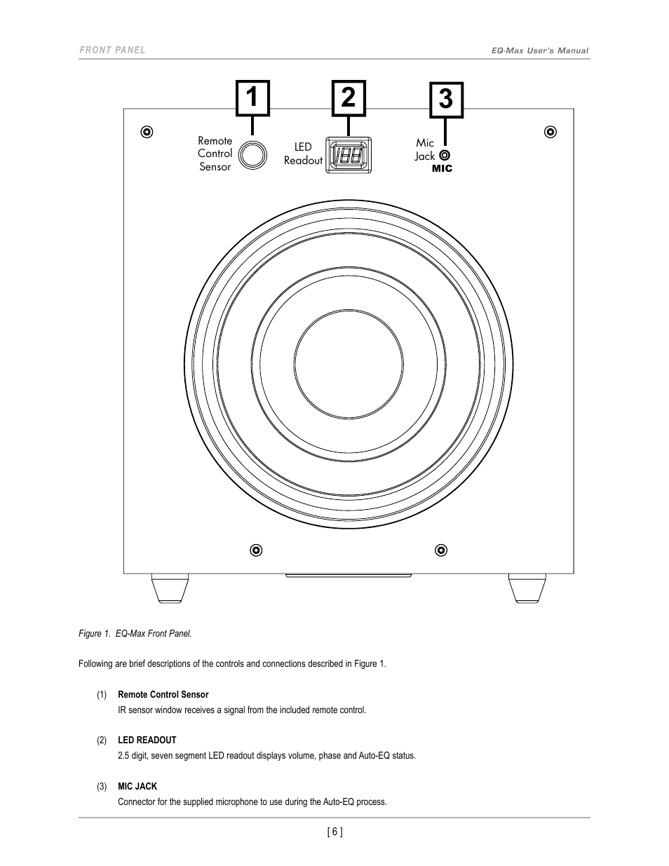 Velodyne EQ-Max Series User Manual | Page 9 / 24