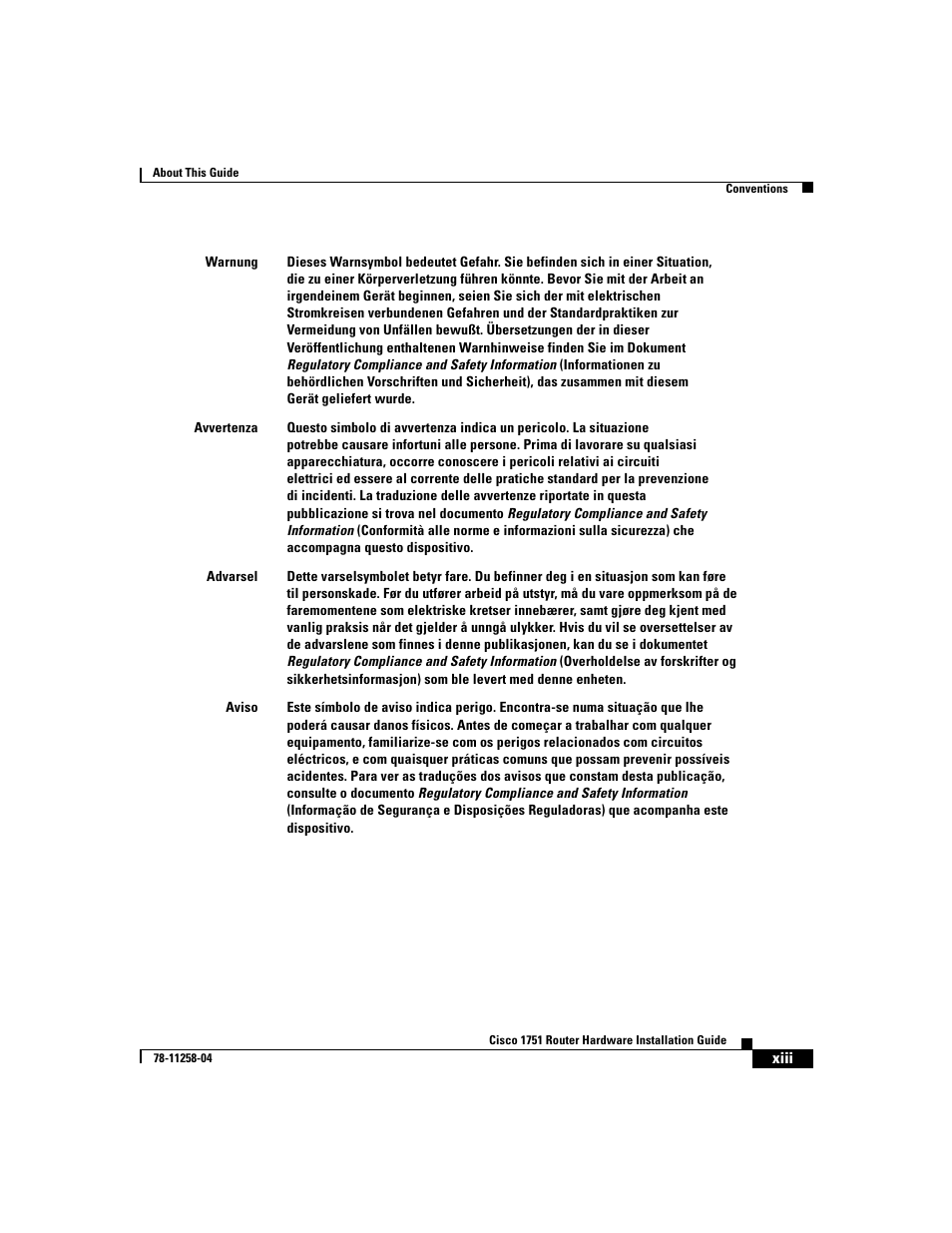 Cisco 1751 User Manual | Page 13 / 98